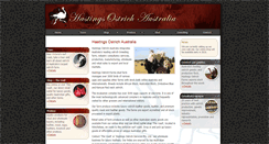 Desktop Screenshot of ostrichaustralia.com.au